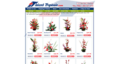 Desktop Screenshot of islandtropicals.com